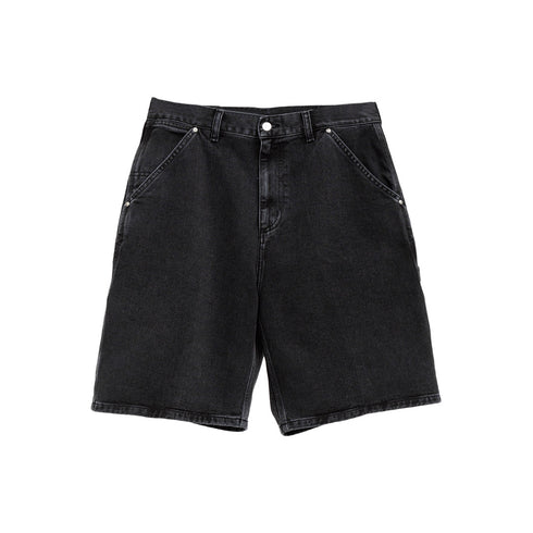 Carhartt WIP Rivet Short Black Stone Washed I034319 Degli Uberti